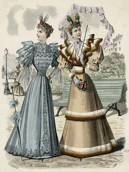 Frilly Fashions 1892