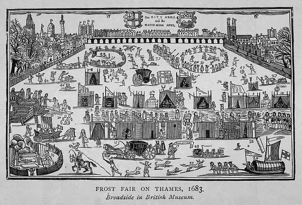 Frost Fair  /  Thames  /  1683
