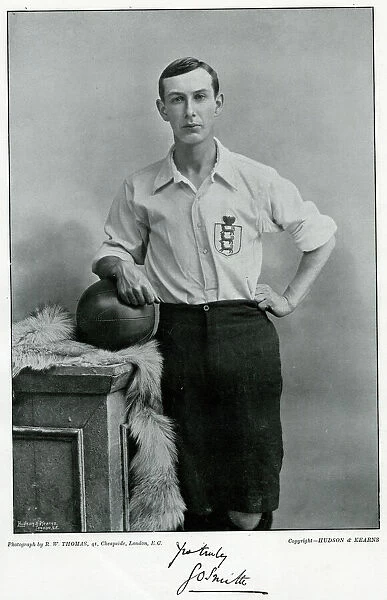 G O Smith, footballer and cricketer