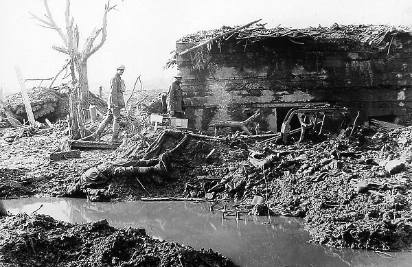Garter Point Ypres Belgium 24th October 1917 WW1
