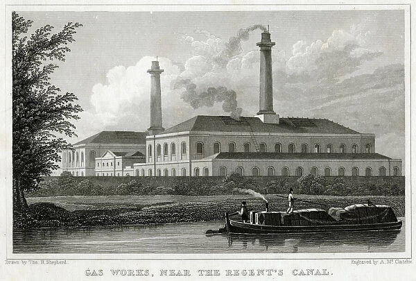 Gas Works, near the Regents Canal 1828