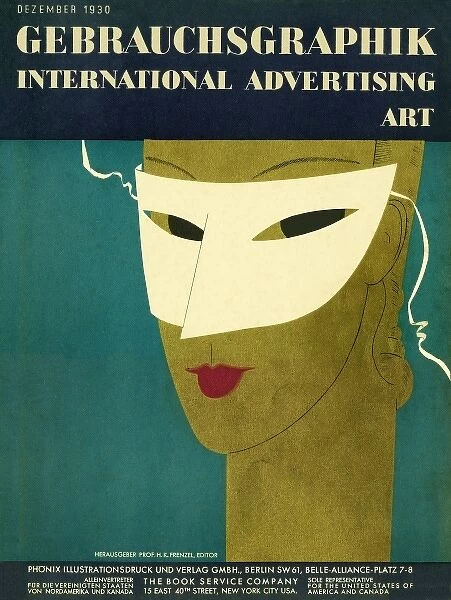 Gebrauchsgraphik front cover 1930