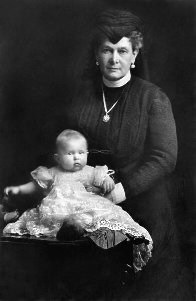Grand Princess Vladimir with her granddaughter