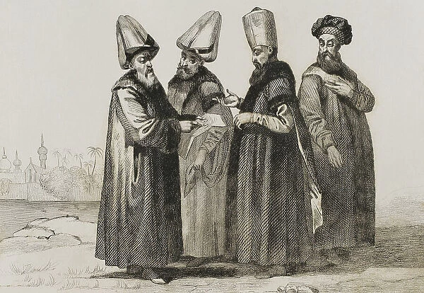 Grand Vizier, Kaim-Mekam, Reis Efendi and Khadjedhian