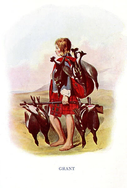 Grant, Traditional Scottish Clan Costume