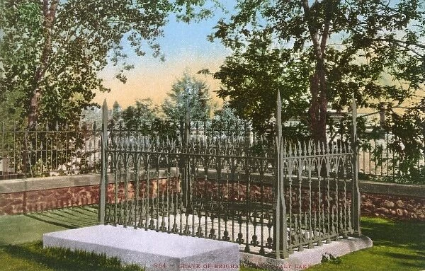 Grave of Brigham Young - Salt Lake City, Utah, USA