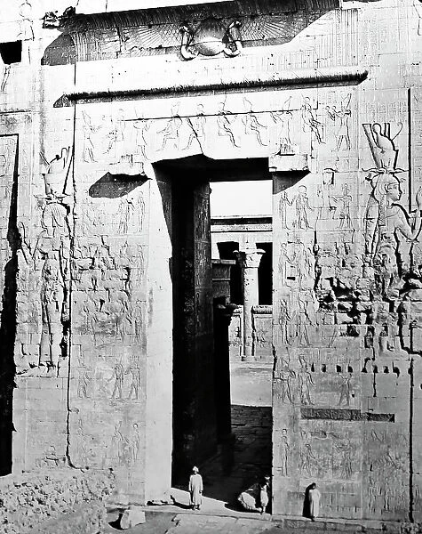 Great Temple, Edfu, Egypt, Victorian period