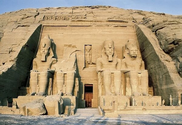 Great Temple of Rameses II. EGYPT. ASWAN. Abu