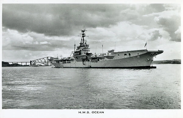 H. M. S. Ocean - Colossus Class light fleet aircraft carrier