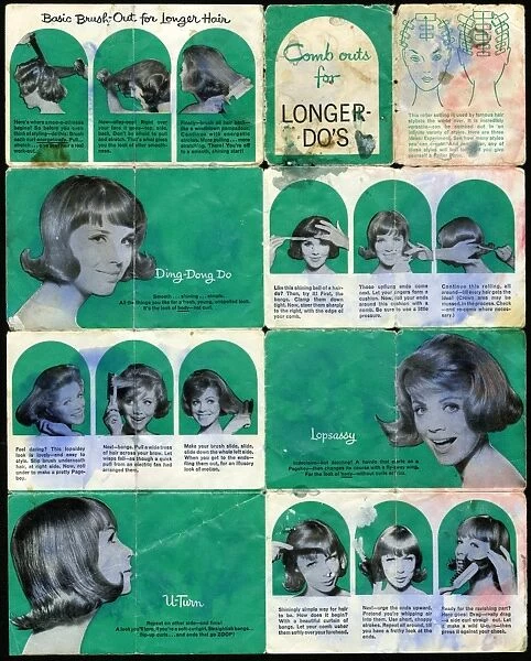 Hairstyle instruction leaflet