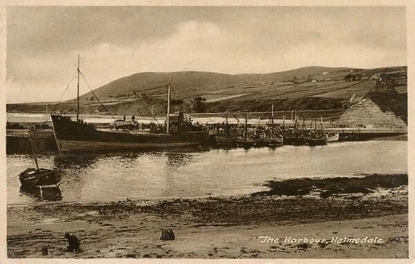 The Harbour, Helmsdale, Caithness and Sutherland, Scotland