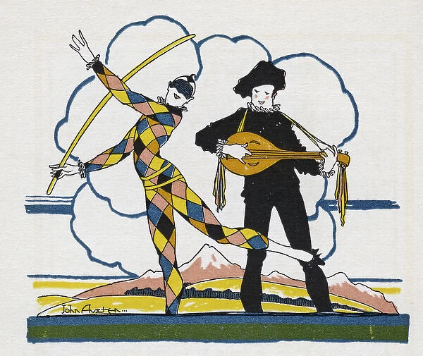 Harlequin and Scaramouche