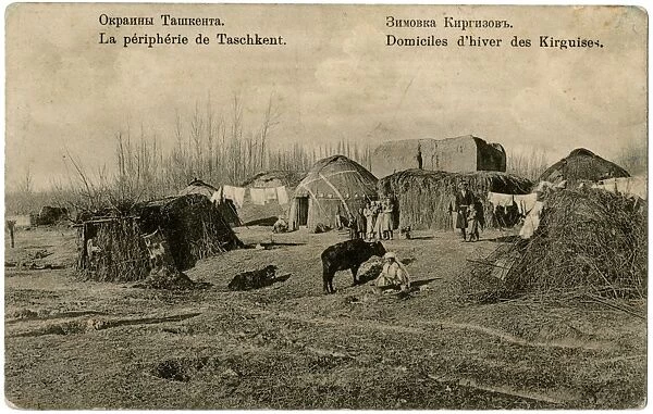Home of the Kyrgyz people near Tashkent, Uzbekistan