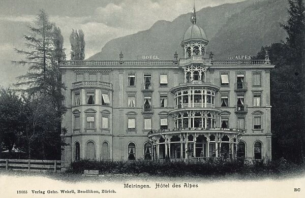 Hotel des Alpes, Meiringen, Switzerland