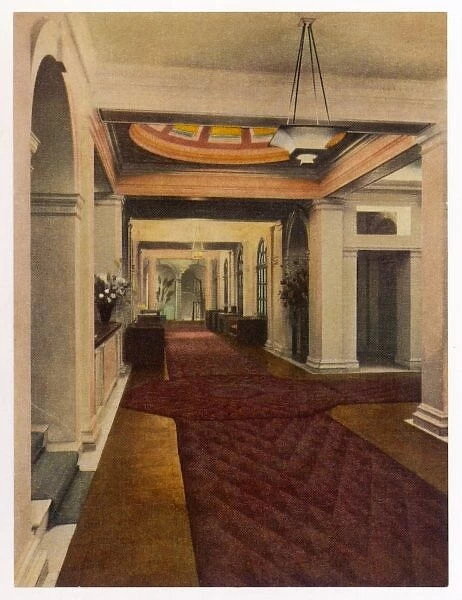 Hotel Hallway 1920S