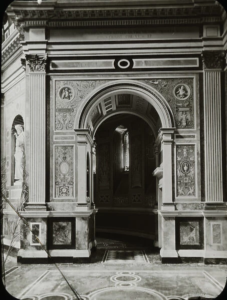 Interior View of Royal Mausoleum, S. W