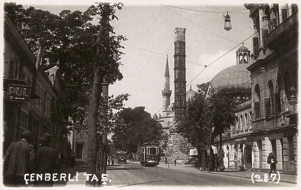 Istanbul, Turkey - View toward the Burnt Column