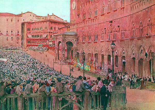 Italy  /  Siena Palio 1913