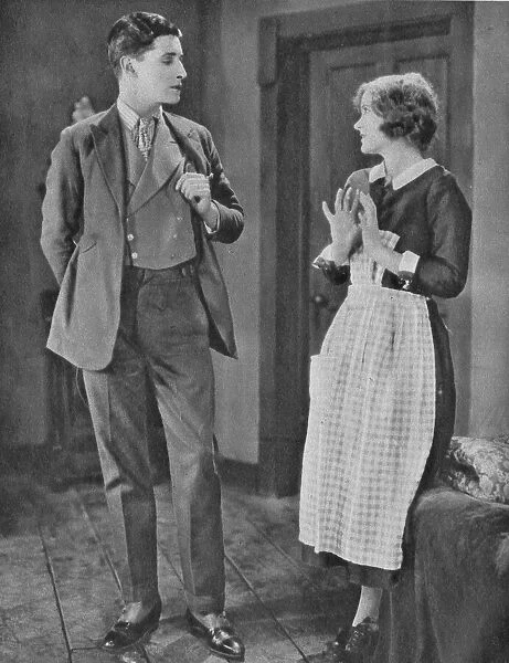 Ivor Novello and Mae Marsh in The Rat (1925)