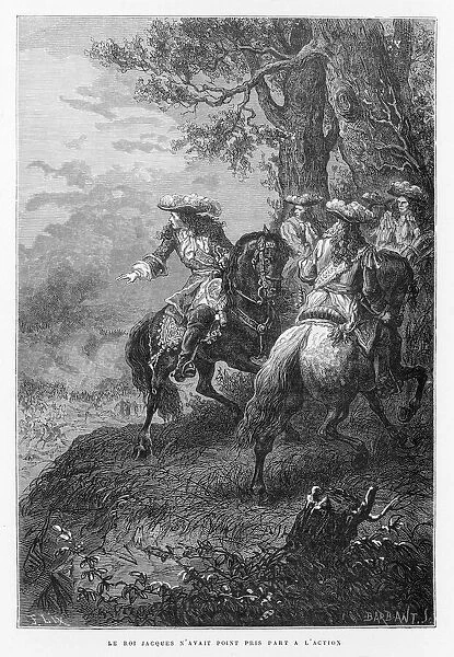 James II at the Battle of the Boyne, Ireland