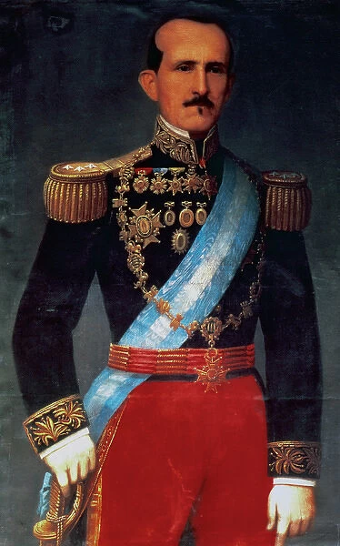 Juan Jose Flores (1800-1864). Portrait
