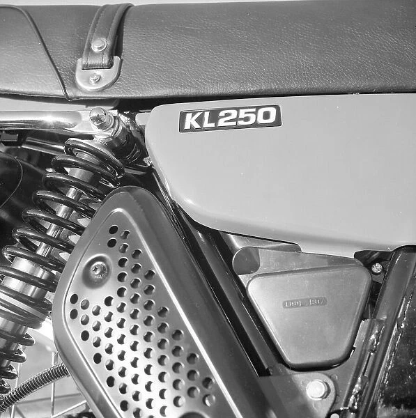 Kawasaki KL 250 motorbike