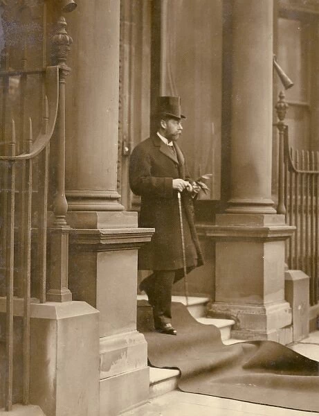 King George V as godfather