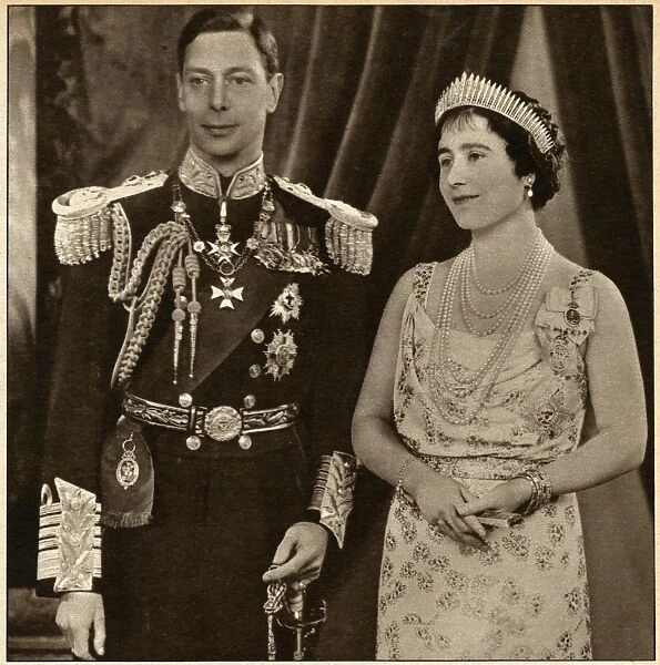 King George VI and Queen Elizabeth 1937