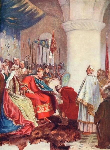 King William I granting charter to City of London