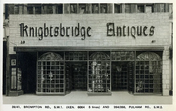Knightsbridge Antiques, 39 / 41 Brompton Road, London