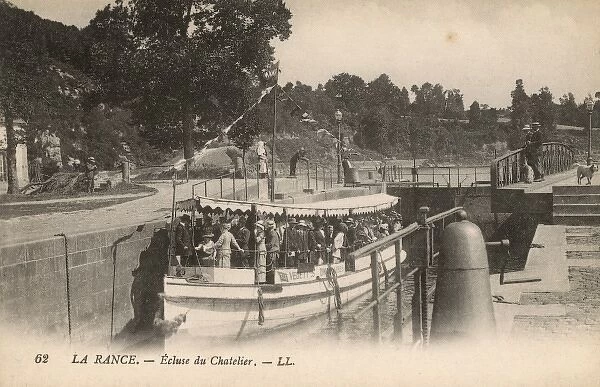 La Rance, France - Chatelier Lock