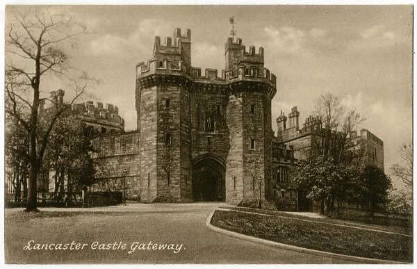 Lancaster Castle Gateway, Lancashire, England