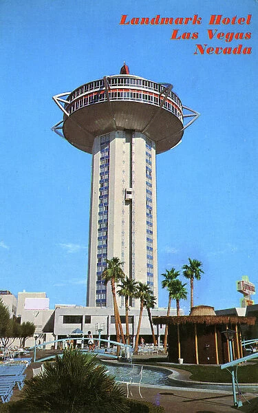 Landmark Hotel, Las Vegas, Nevada, USA