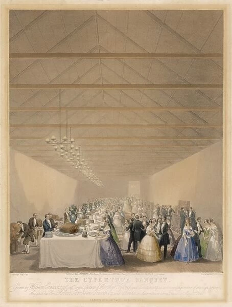 Large Welsh Banquet  /  1846