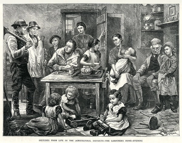 Life in the agricultural districts 1872
