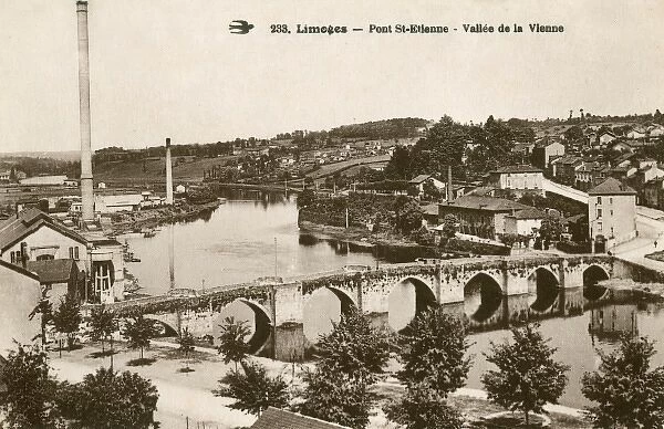 Limoges - Pont St Etienne - Vallee de la Vienne