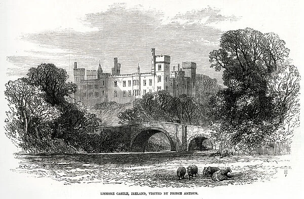 Lismore Castle, County Waterford, Ireland 1869