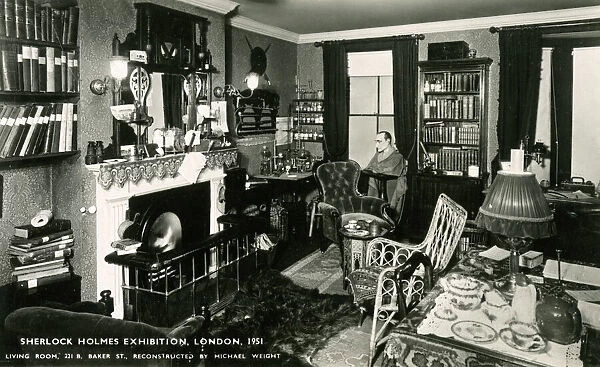 Living Room, Sherlock Holmes Exhibition, London