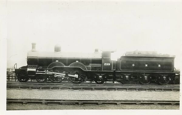 Locomotive no 259 4-4-2 engine