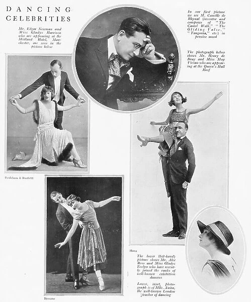 A few top London dancing celebrities, 1922