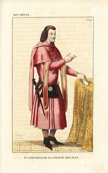 Lord in the court of King John II of France