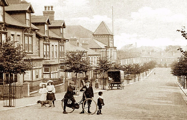 Lord Haddon Road, Ilkeston, early 1900s