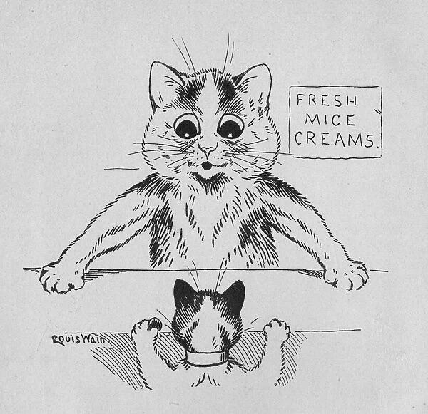 Louis Wain - Fresh Mice Creams