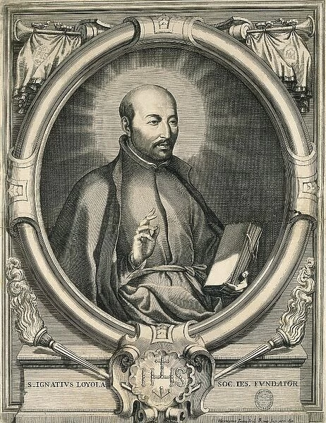 Loyola, Saint Ignacius of (1491-1556). Spanish religious