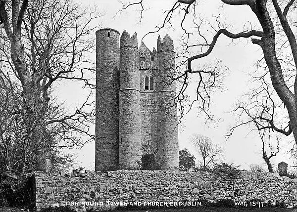 Lusk Round Tower and Church, Co. Dublin