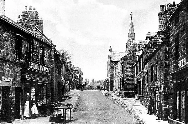 Main Street, Alnmouth, early 1900s