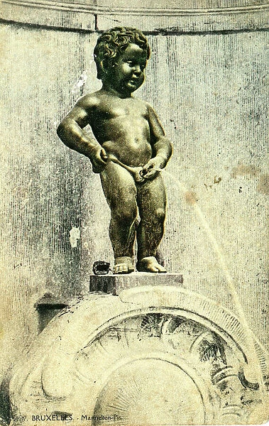 Manneken Pis Statue, Brussels, Brussels