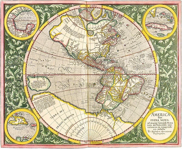 Map of the Americas1633 Date: 1633