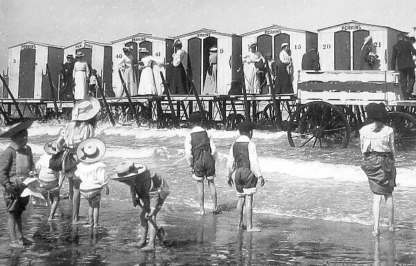 Margate bathing huts Victorian period