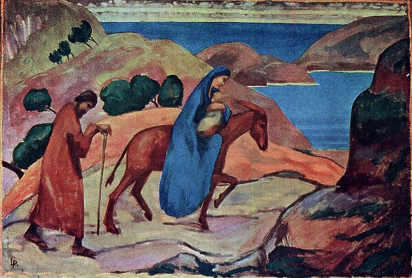 Mary and Joseph Travelling